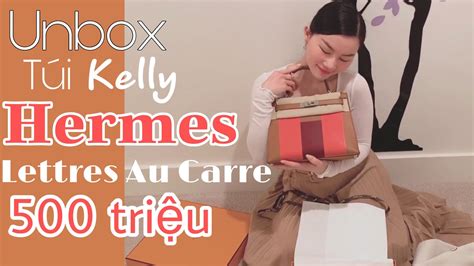 Unbox túi Hermes 500 triệu 